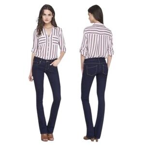 Vintage Express Dark Blue Stella Barely Boot Jeans 4R